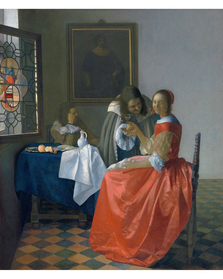 Vermeer's The Girl with a Wine Glass (1659-60) (Credit: Herzog Anton Ulrich-Museum, Claus Cordes)
