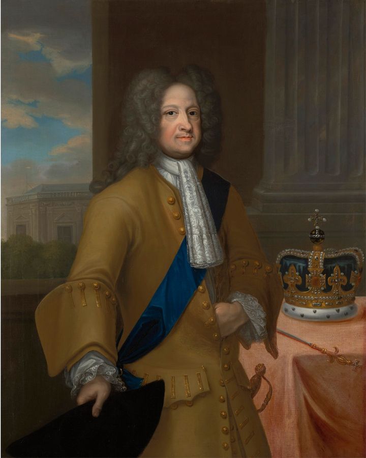 George I, depicted here by Wilhelm Lafontaine, was a low-profile King (Credit: Royal Collection Trust / His Majesty King Charles III 2023)