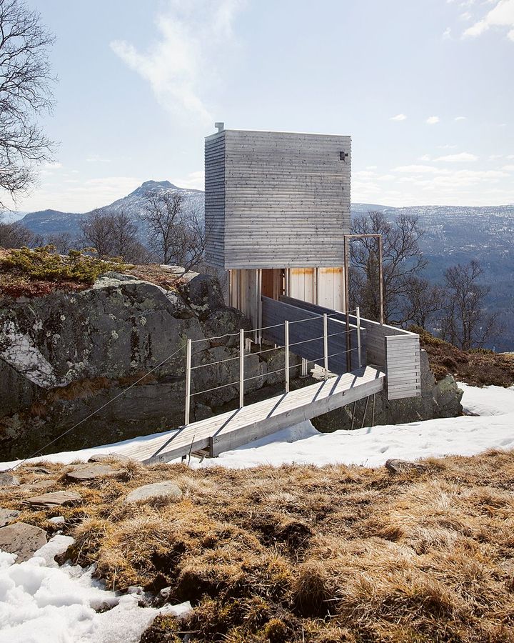 New, innovative sauna design can be seen across the Nordic region, including the Badstufolk Eldmolla sauna in Norway (Credit: Maija Astikainen)