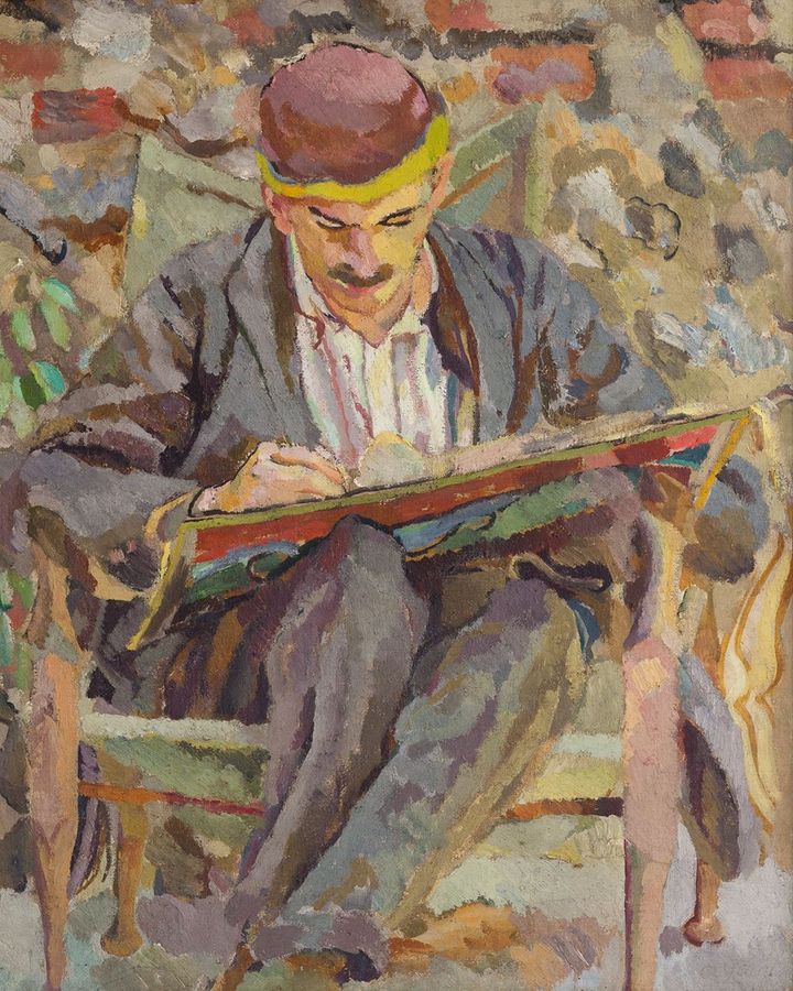 Duncan Grant's portrait of economist John Maynard Keynes who, contrary to Bloomsbury stereotype, often wore a classic suit (Credit: Estate of Duncan Grant)
