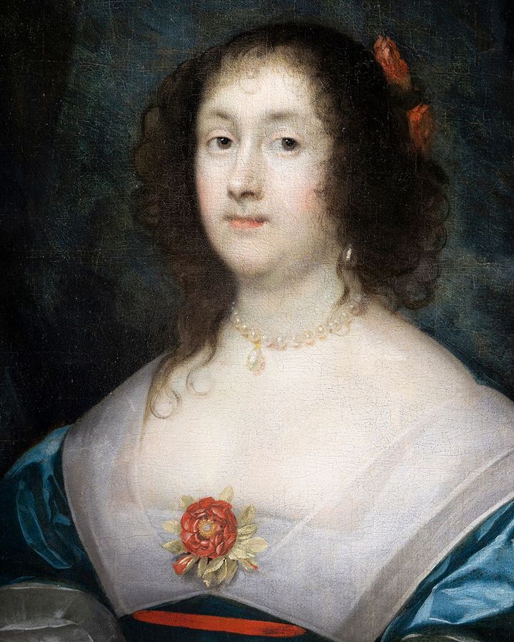 Portrait de Diana Cecil (1634) par Cornelius Johnson après restauration (Crédit : English Heritage)