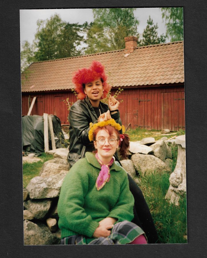 Moki and her daughter Neneh Cherry in the late 1970s – Neneh and her daughters are now all musical artists (Credit: Courtesy of Cherry archive/ Estate of Moki Cherry)