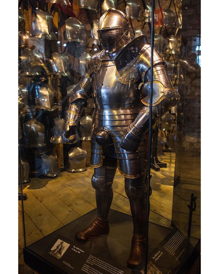 Even Henry VIII's suits of armour were given suggestive bulges (Credit: Alamy)