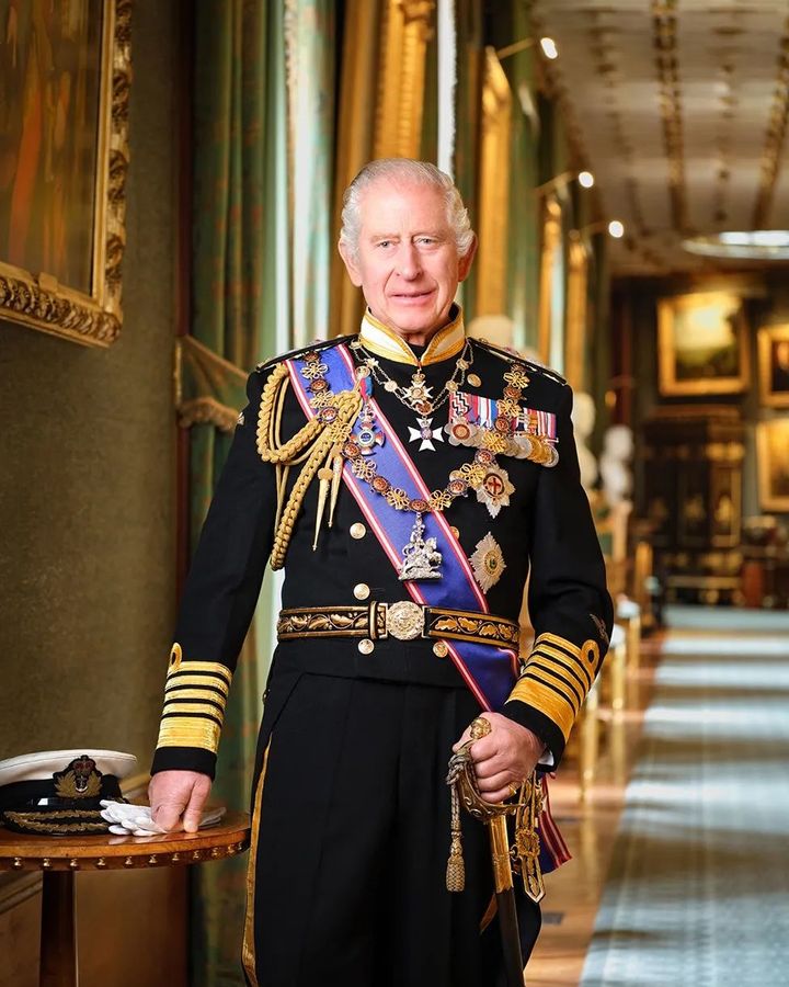 Portrait of King Charles III by Hugo Burnand (Credit: Hugo Burnand/ Royal Household 2024 Cabinet Office)