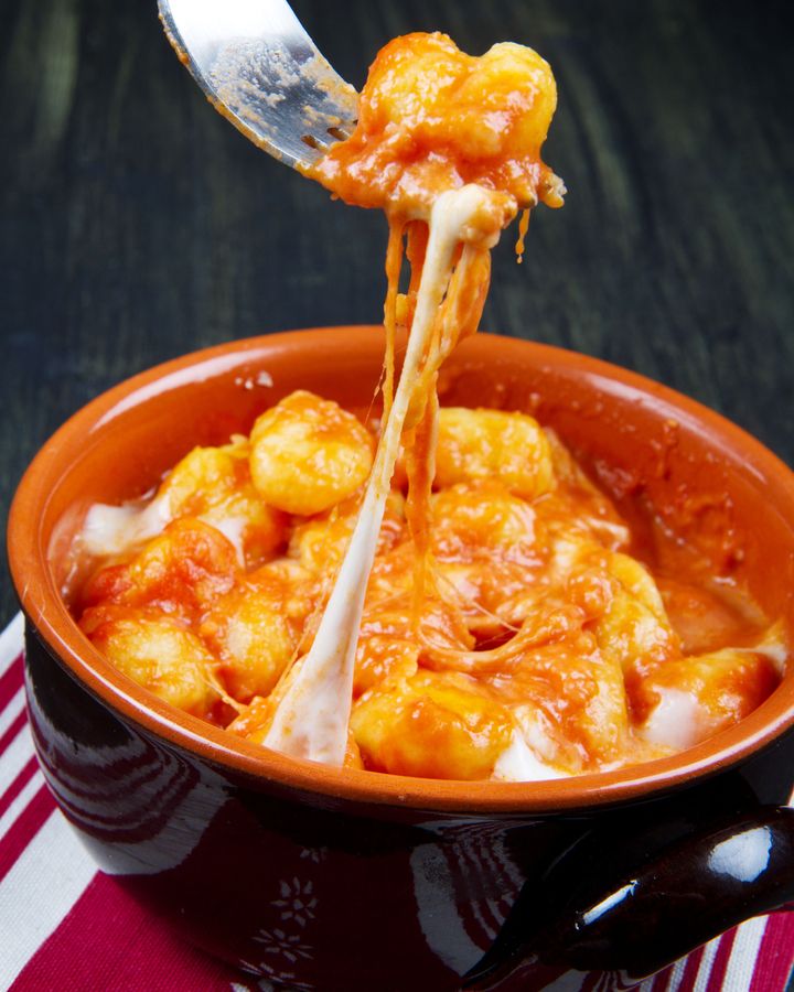 Gnocchi alla sorrentina at Osteria da Fortunata is one of Gasly's guilty pleasures in a city full of amazing culinary experiences (Credit: Getty Images) Gnocchi alla sorrentina at Osteria da Fortunata is one of Gasly's guilty pleasures in a city full of amazing culinary experiences (Credit: Getty Images)