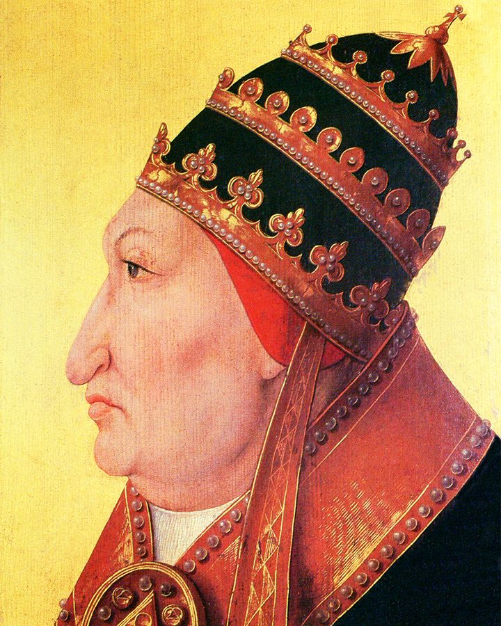 14th-Century Pope Alexander VI, who is alleged to have bribed his way into the role (Credit: Getty Images) 14th-Century Pope Alexander VI, who is alleged to have bribed his way into the role (Credit: Getty Images)