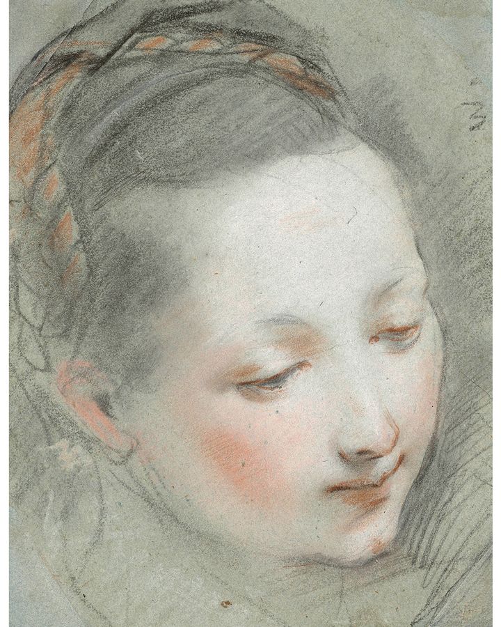 Head of the Virgin (c1582) by Federico Barocci (Credit: The Royal Collection Enterprises Limited 2024/Royal Collection Trust)