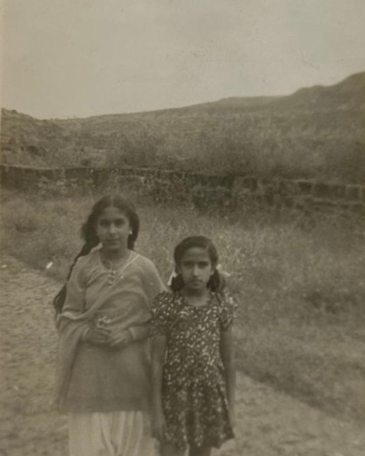 My grandmother, Prema (left), and her younger sister, Savitri (right), in Delhi after Partition (Credit: Photo courtesy of Savitri Chadha) My grandmother, Prema (left), and her younger sister, Savitri (right), in Delhi after Partition (Credit: Photo courtesy of Savitri Chadha)