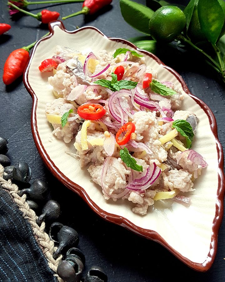 Hinava is a traditional cured dish of the Kadazan-Dusun tribes (Credit: Getty Images) Hinava is a traditional cured dish of the Kadazan-Dusun tribes (Credit: Getty Images)