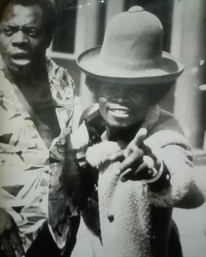 Frontman Emmanuel Chanda – better known as "Jagari" – in 1975 (Credit: Partisan Records)