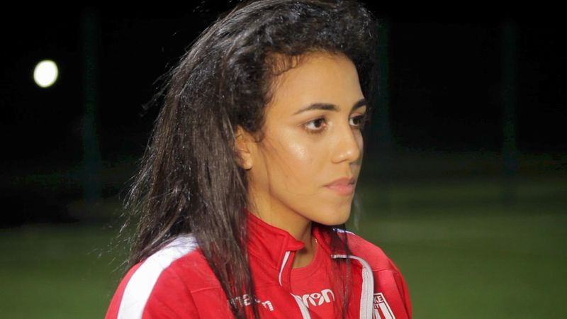 Egypt's first female in Premier League football - BBC Reel