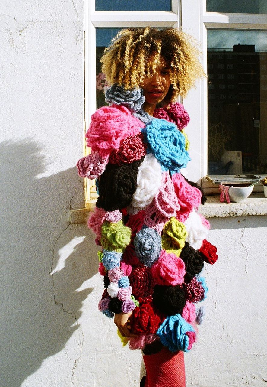 Whimsical knitwear designed by 'extreme knitter' Katya Zelentsova (Credit: Katya Zelentsova)