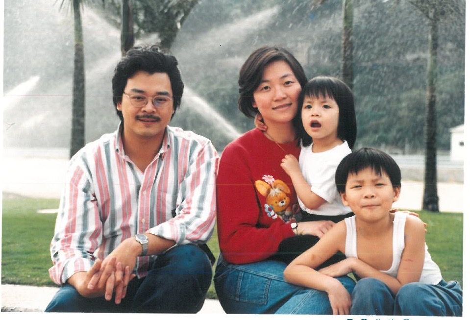 Vienna's family back in the day