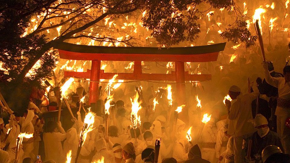 Oto Matsuri fire festival