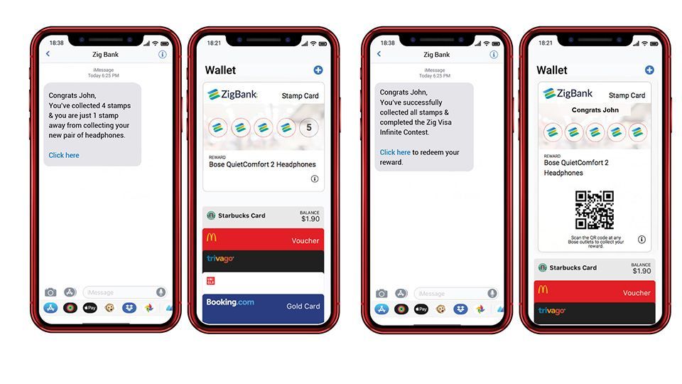 Screenshots of the Perx platform*