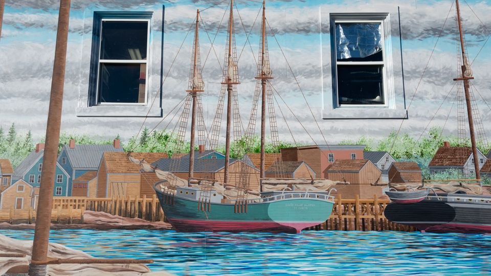 Small Towns BBC theplanetd mural