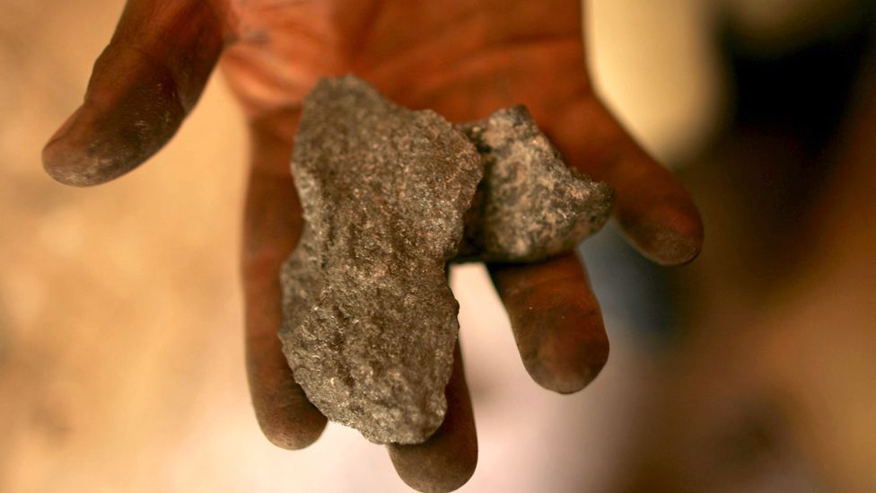 A miner holds a piece of raw silver, a sight that will become increasingly rare over the next few decades. (Copyright: Getty Images) A miner holds a piece of raw silver, a sight that will become increasingly rare over the next few decades. (Copyright: Getty Images)