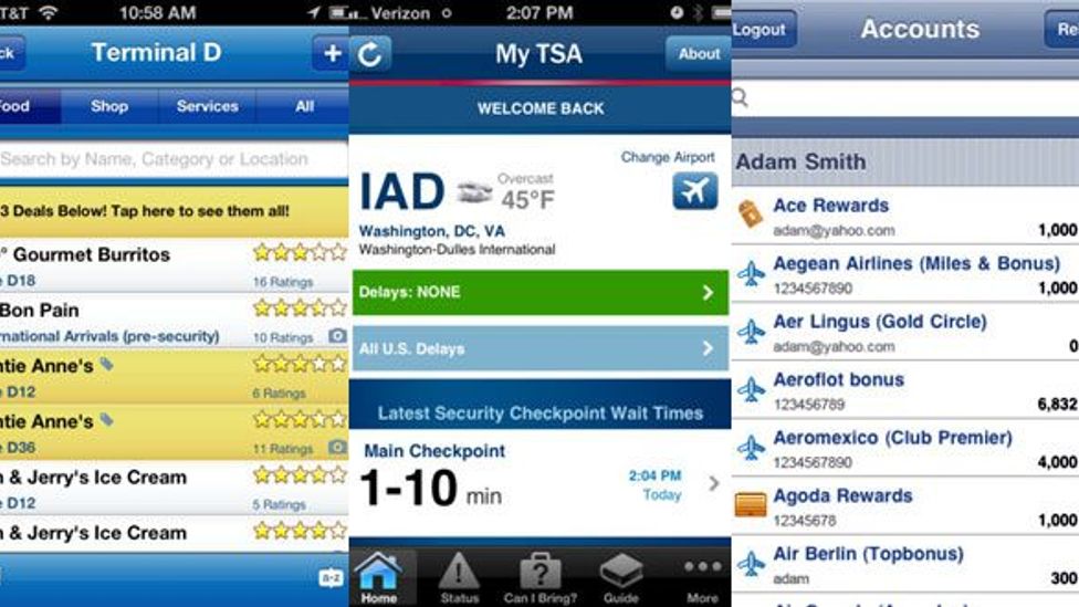 Five Best Air Travel Apps c Travel