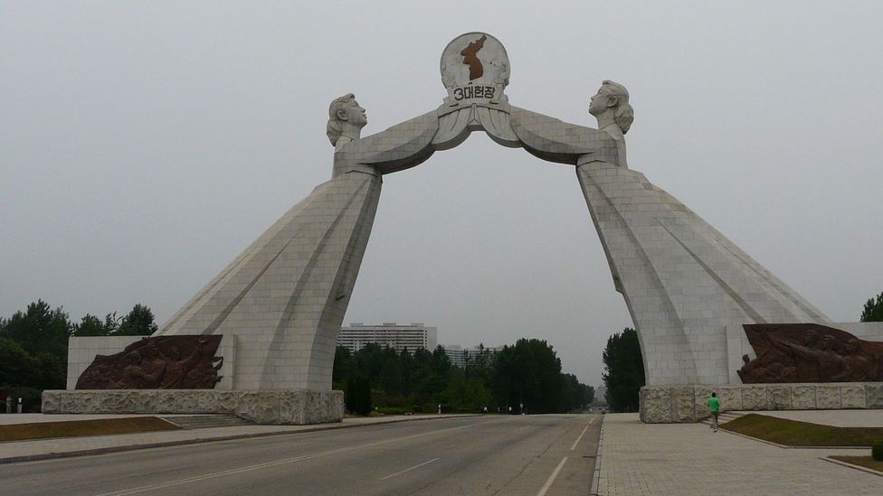 Reunification Monument, Pyongyang, North Korea