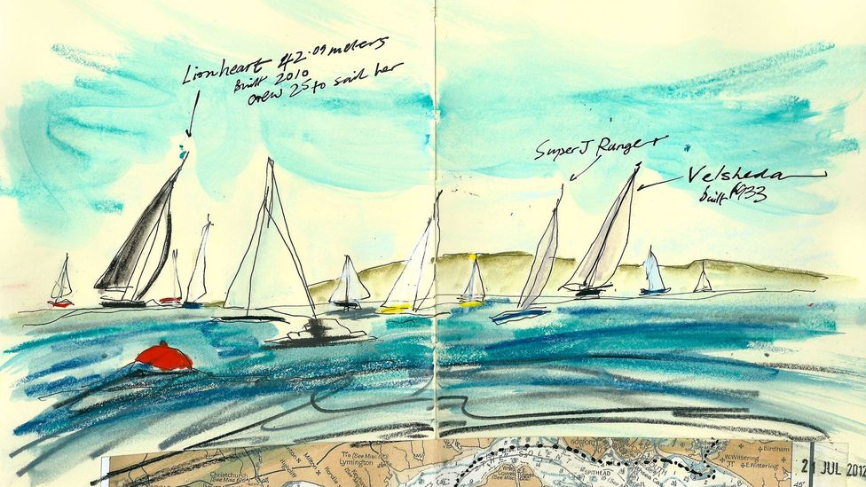 Drawing on experience The Solent BBC Travel