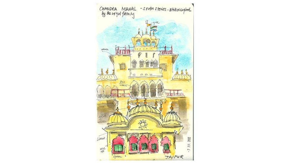 Drawing on experience: India - BBC Travel