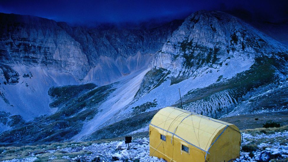 Bivouacking in Italyâs Majella National Park. (Gareth McCormack/LPI)