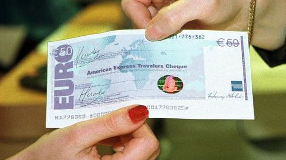 travellers cheque in banking