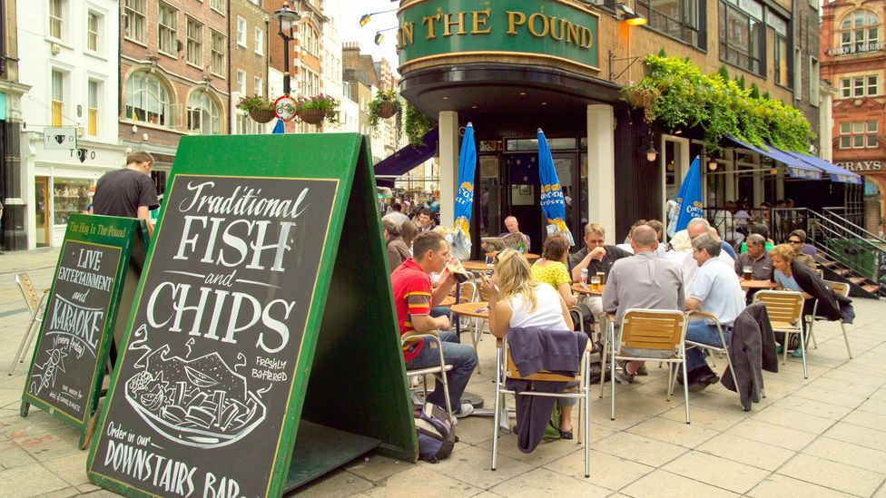 Fish and chips London