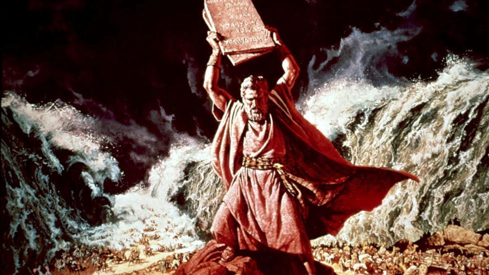 Charlton Heston appeared in another biblical hit, The Ten Commandments, in 1956. It was the best-performing movie at the US box office that year. (Rex Features) Charlton Heston appeared in another biblical hit, The Ten Commandments, in 1956. It was the best-performing movie at the US box office that year. (Rex Features)