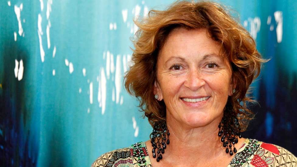 Bronwyn is a founding member of Boomalli, an Aboriginal artists collective. Her paintings interpret stories from tribal homelands near Grafton, New South Wales. (Bronwyn Bancroft)