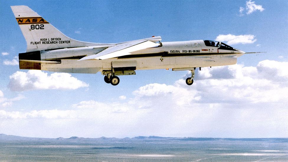 The introduction of fly-by-wire technology – which replaces mechanical controls with electronic ones – ushered in a new era of automated systems. (Copyright: Nasa). The introduction of fly-by-wire technology – which replaces mechanical controls with electronic ones – ushered in a new era of automated systems. (Copyright: Nasa).