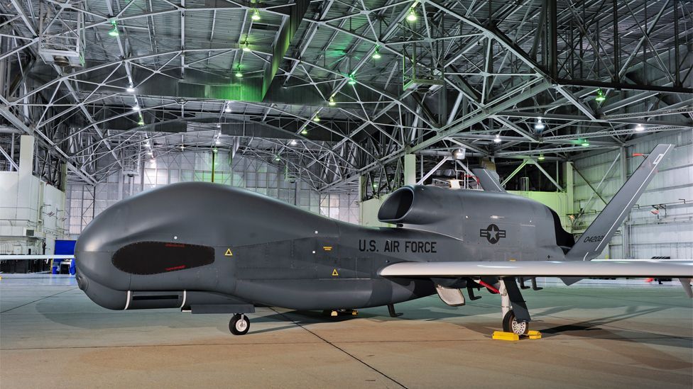 Unmanned aerial vehicles, such as the Global Hawk, are now routinely used by the military for reconnaissance and airstrikes. (Copyright: Northrop Grumman) Unmanned aerial vehicles, such as the Global Hawk, are now routinely used by the military for reconnaissance and airstrikes. (Copyright: Northrop Grumman)