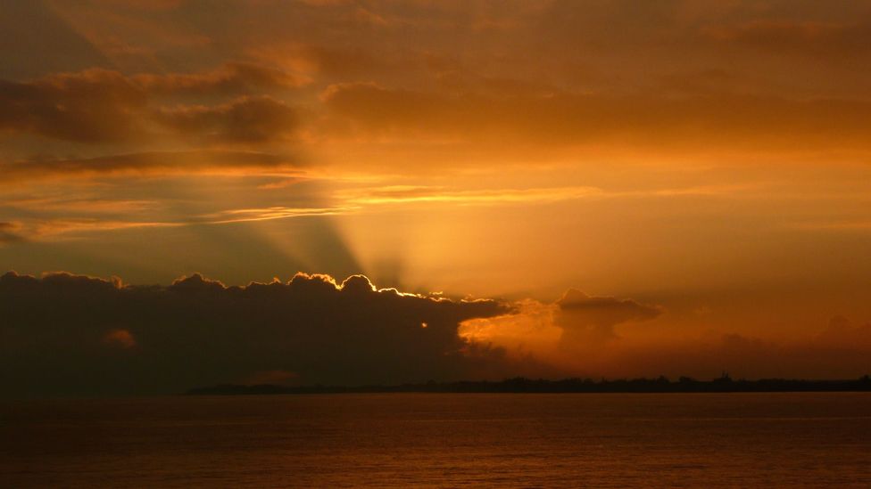 Sunrise over Hilo on the Big Island Sunrise over Hilo on the Big Island
