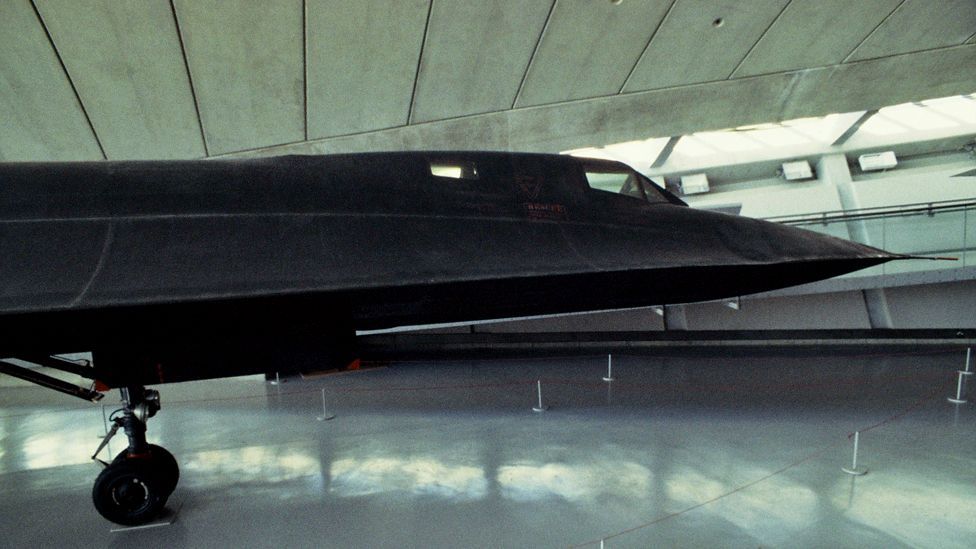 When the aircraft travelled at its cruise speed of Mach 3, the leading edges of the Blackbird heated up to around 315C (600F). (Copyright: Stephen Dowling)