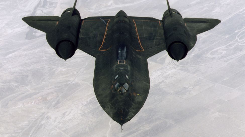 Lockheed SR-71 in flight
