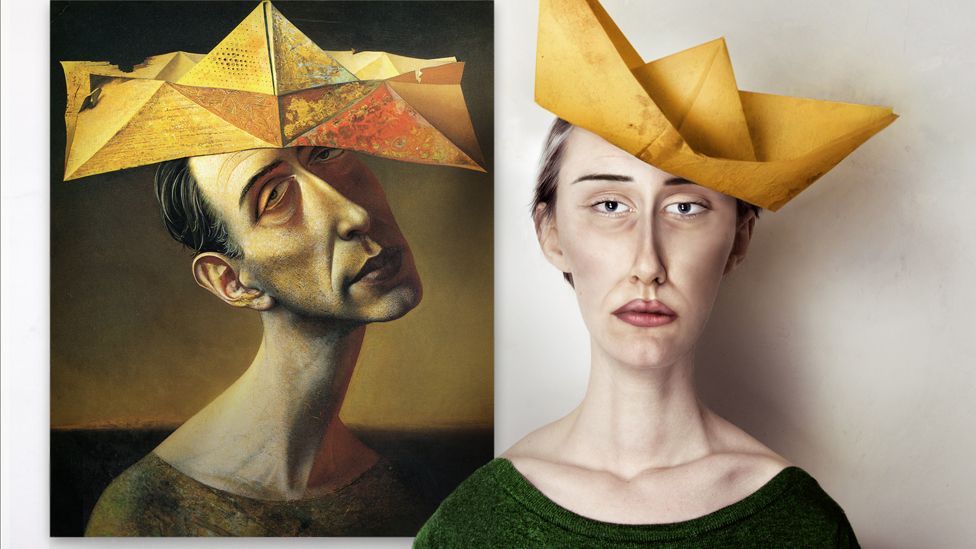 Turning modern art’s faces into real-life portraits - BBC Culture