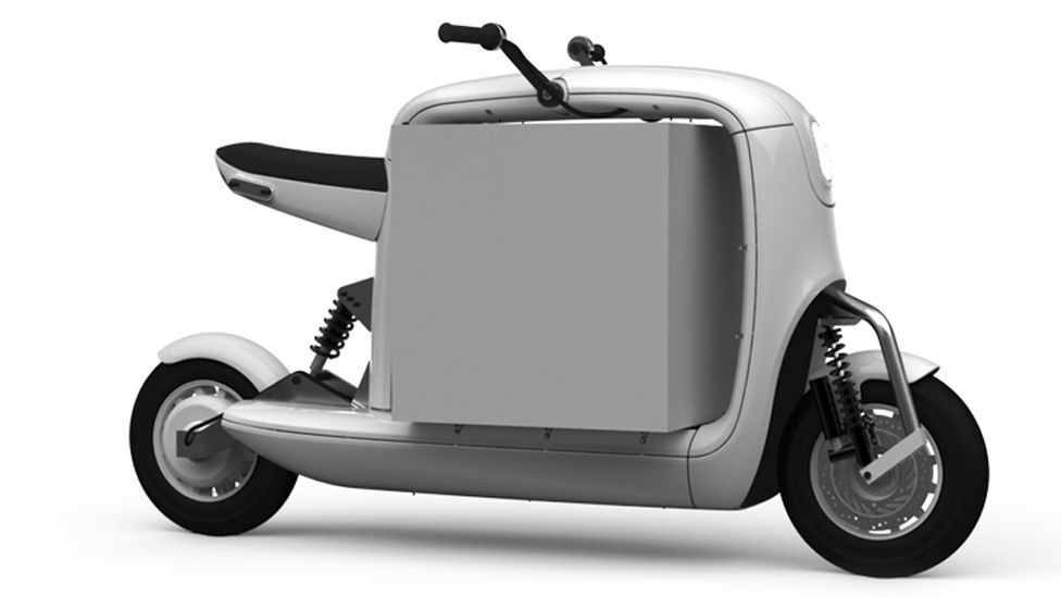 Lit Motors electric cargo scooter