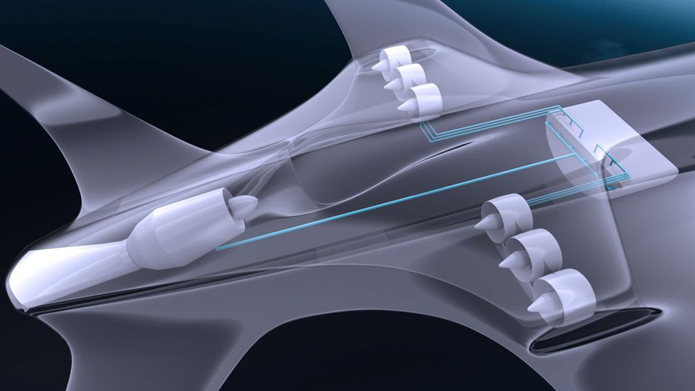 EADS and Rolls Royce are looking at how cutting-edge technology and materials could dramatically reduce emissions and noise in planes. (Copyright: EADS) EADS and Rolls Royce are looking at how cutting-edge technology and materials could dramatically reduce emissions and noise in planes. (Copyright: EADS)