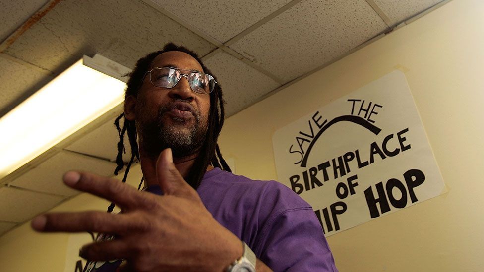 DJ Kool Herc successfully campaigned to preserve 1520 Sedgwick Avenue. The block’s recreation room has been officially named “the birthplace of hip hop”. (Photo: Getty Images) DJ Kool Herc successfully campaigned to preserve 1520 Sedgwick Avenue. The block’s recreation room has been officially named “the birthplace of hip hop”. (Photo: Getty Images)