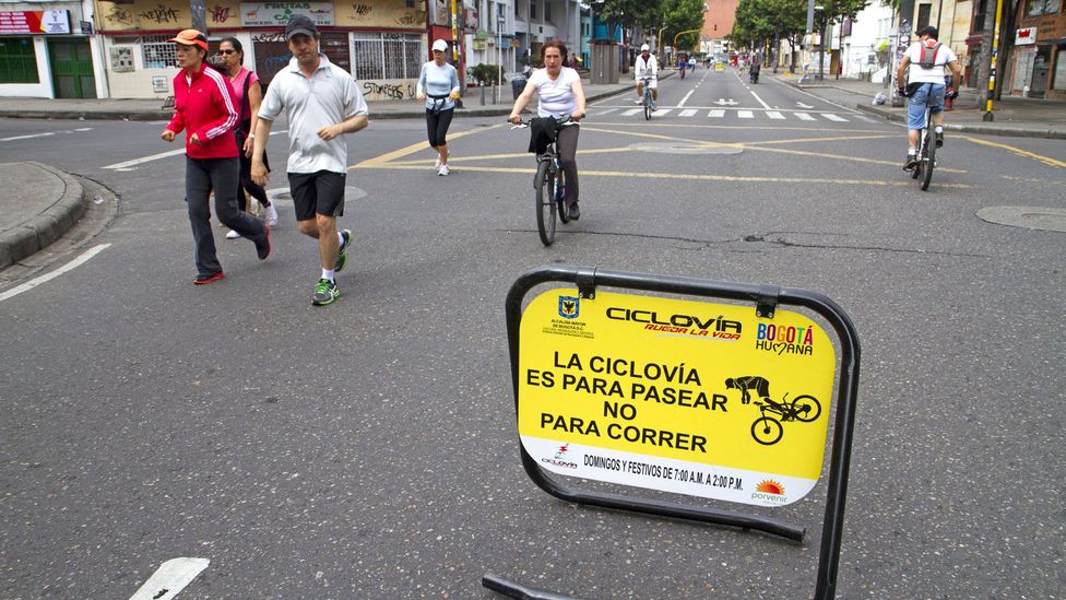Ciclovia Bogota Colombia