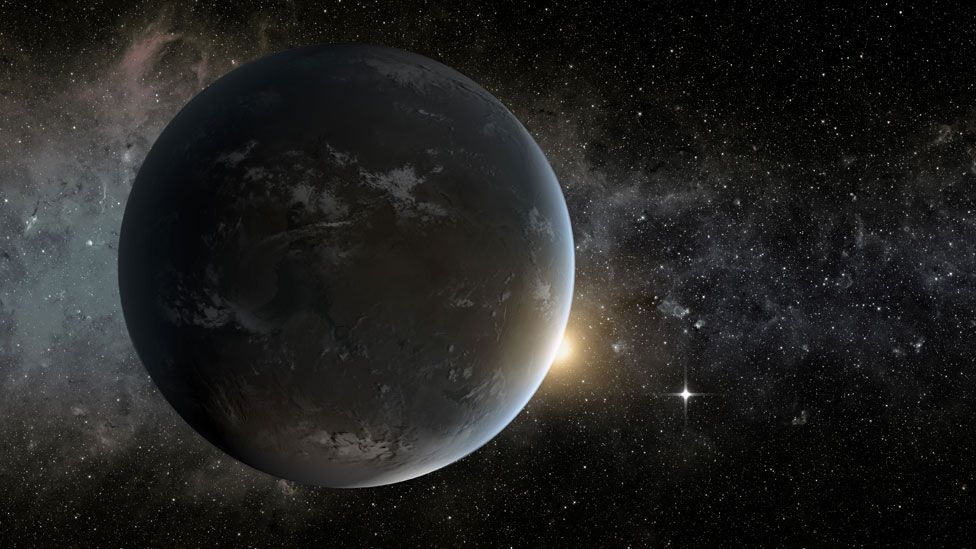 Earlier this year, astronomers said they had discovered the two most Earth-like planets so far - Kepler-62e (foreground) and Kepler-62f (morning star). (Copyright: Nasa) Earlier this year, astronomers said they had discovered the two most Earth-like planets so far - Kepler-62e (foreground) and Kepler-62f (morning star). (Copyright: Nasa)
