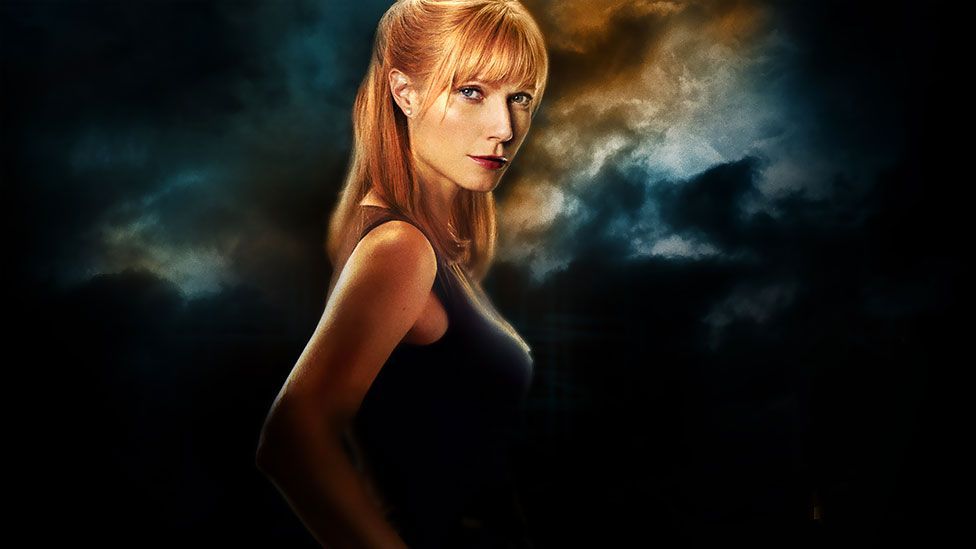 Gwyneth Paltrow’s Pepper Potts is integral to the Iron Man movies – but she still requires saving by Robert Downey Jr’s suited superhero. (Paramount Pictures) Gwyneth Paltrow’s Pepper Potts is integral to the Iron Man movies – but she still requires saving by Robert Downey Jr’s suited superhero. (Paramount Pictures)