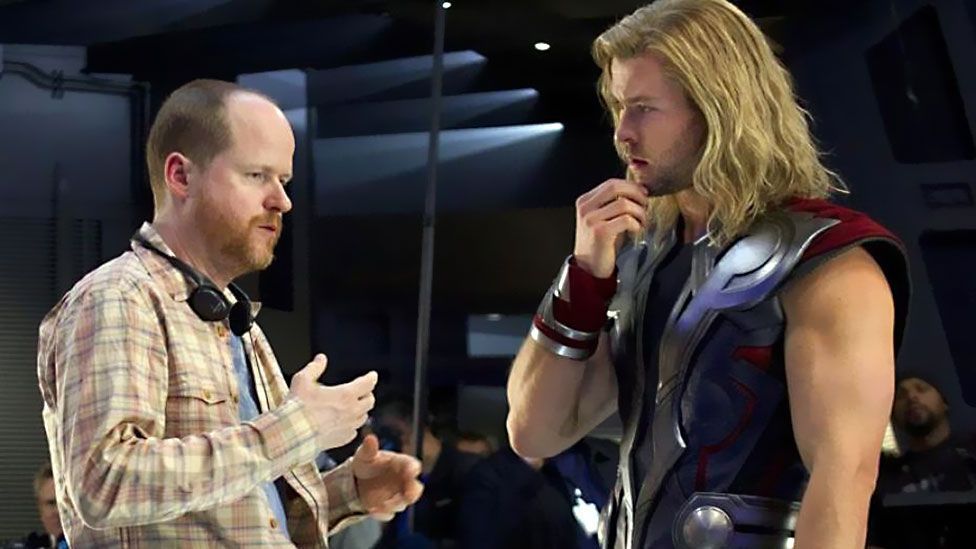 Avengers director Joss Whedon – here with Thor (Chris Hemsworth) – is seen as one of the Hollywood figures trying to push female-led action films. (Walt Disney Studios) Avengers director Joss Whedon – here with Thor (Chris Hemsworth) – is seen as one of the Hollywood figures trying to push female-led action films. (Walt Disney Studios)