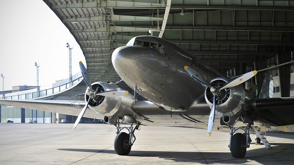 After World War II, the DC-3’s iconic status was cemented; RAF DC-3s helped keep the people of West Berlin fed during the Berlin Airlift of 1949. (AFP/Getty)