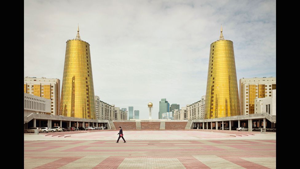 Ministry Buildings, Astana, Kazakhstan Ministry Buildings, Astana, Kazakhstan