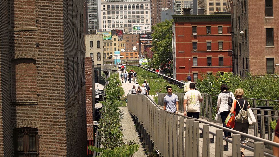 Greenery, space and red-brick houses tend to make people more happy. (Getty Images) Greenery, space and red-brick houses tend to make people more happy. (Getty Images)