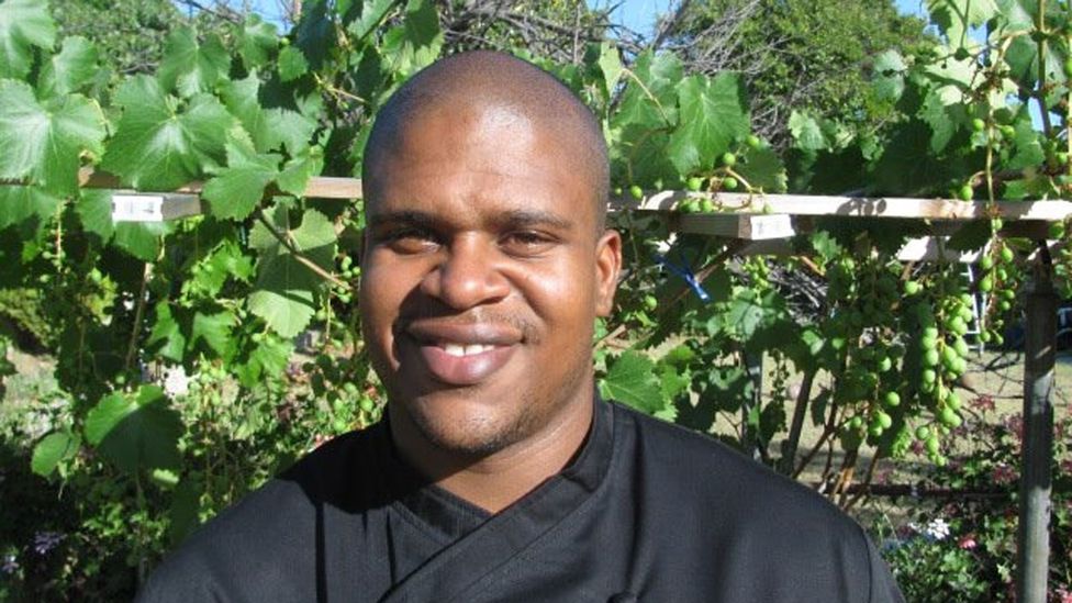 A pro football player turned chef A pro football player turned chef