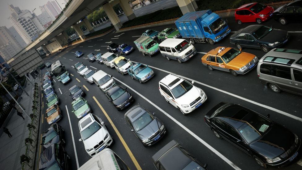 A huge rise in car ownership has contributed to Shanghai's choking air pollution (AFP/Getty Images) A huge rise in car ownership has contributed to Shanghai's choking air pollution (AFP/Getty Images)