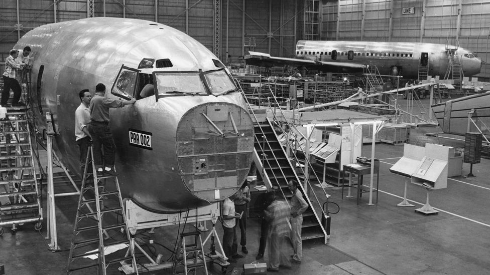 After the Comet suffered a series of accidents, airliners switched to the Boeing 707 for long-distance flights (Getty Images)