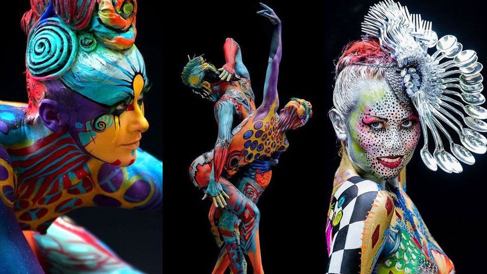 From left: (Silvia Gonzales; Christian Groaypietsch; Guinther Floick/World Bodypainting...